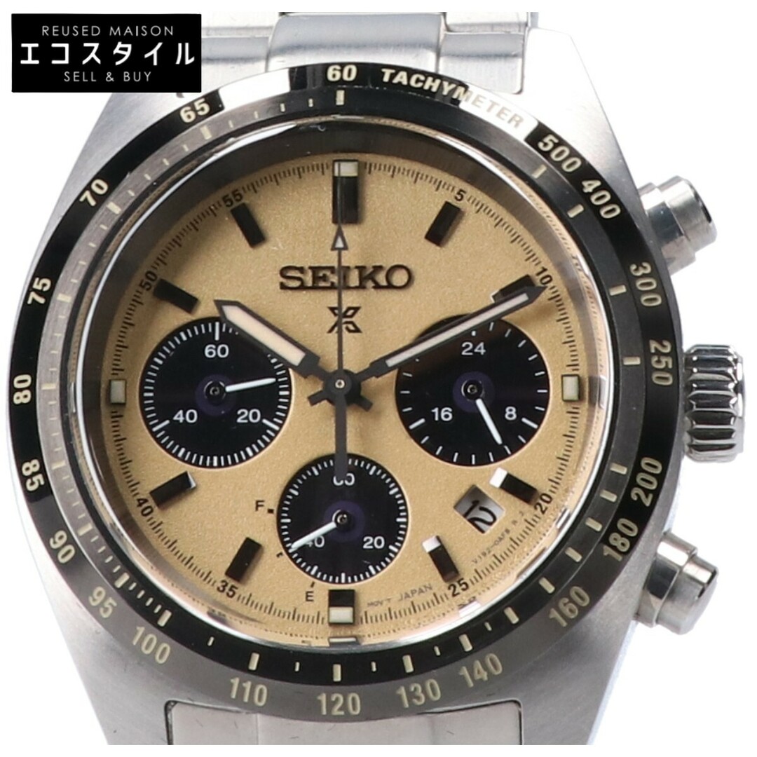 SEIKO(セイコー)のセイコー 【美品】SSC817P1 V192 Prospex SPEEDTIMER プロスペックス スピードタイマー クロノグラフ ソーラー メンズの時計(腕時計(アナログ))の商品写真