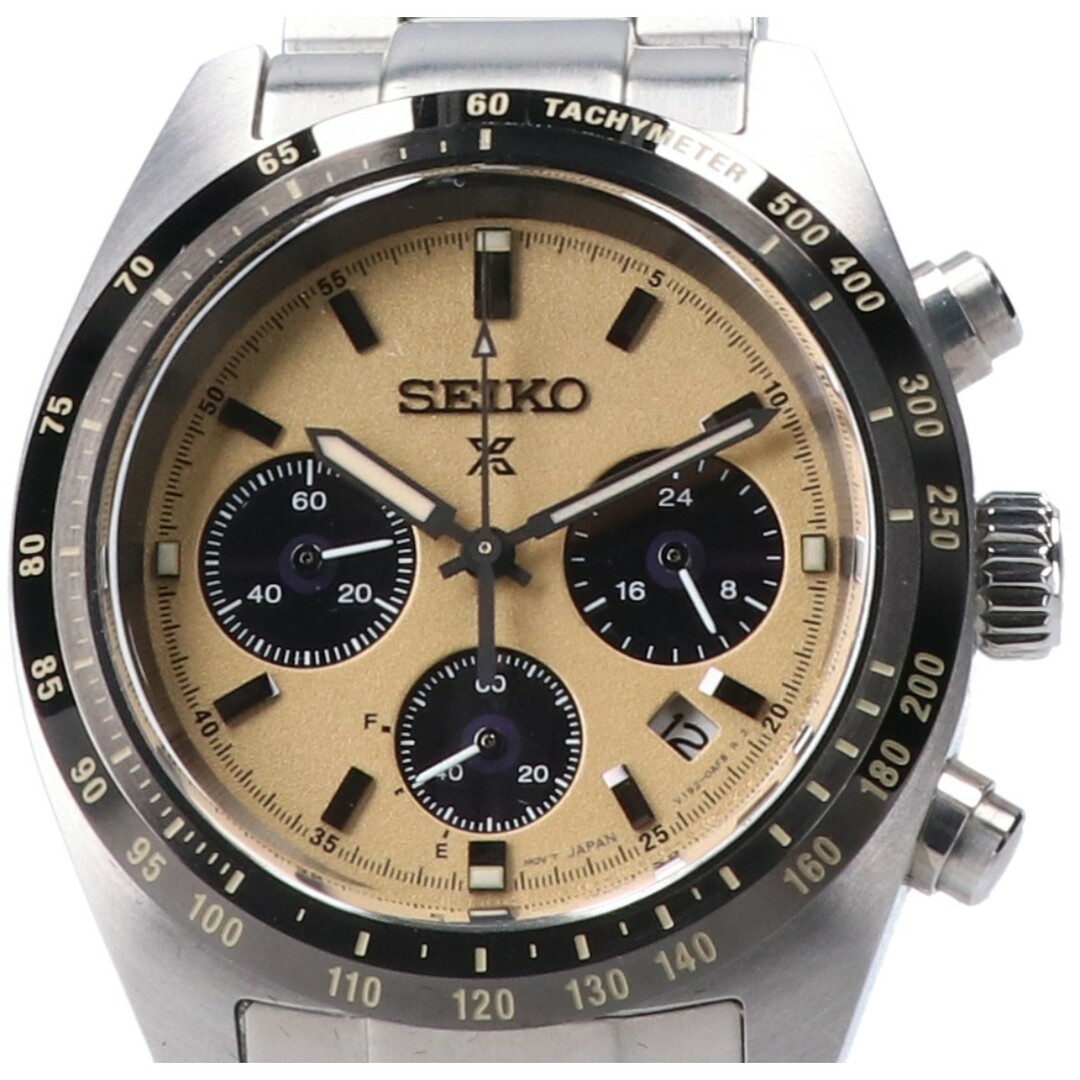 SEIKO(セイコー)のセイコー 【美品】SSC817P1 V192 Prospex SPEEDTIMER プロスペックス スピードタイマー クロノグラフ ソーラー メンズの時計(腕時計(アナログ))の商品写真