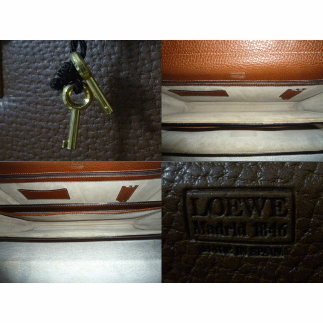 LOEWE(ロエベ)のロエベ　LOEWE　レザー　ビジネスバッグ　ブリーフケース　メンズ メンズのバッグ(ビジネスバッグ)の商品写真