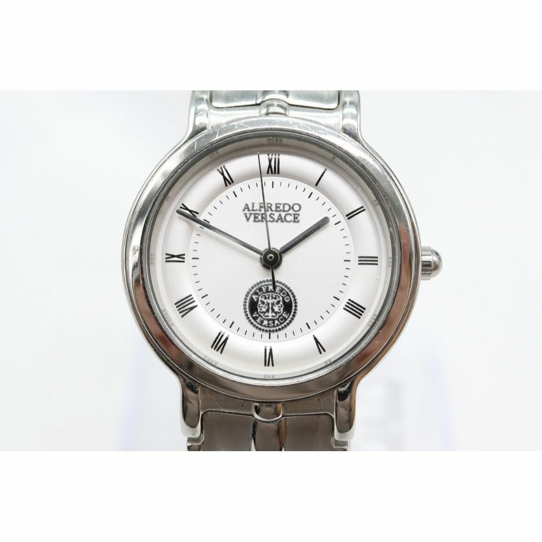 【W145-46】動作品 電池交換済 アルフレッド ヴェルサーチ 腕時計 レディースのファッション小物(腕時計)の商品写真