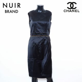 シャネル(CHANEL)のシャネル CHANEL ココボタン シルク ワンピース(その他)