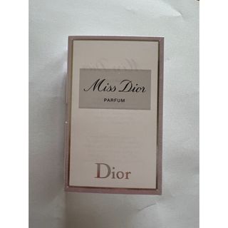 ディオール(Dior)のミスディオール新作パルファンサンプル①(香水(女性用))