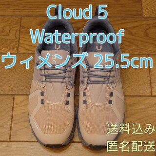 オン(On)のON Cloud5 Waterproof 防水スニーカー ウィメンズ25.5cm(スニーカー)