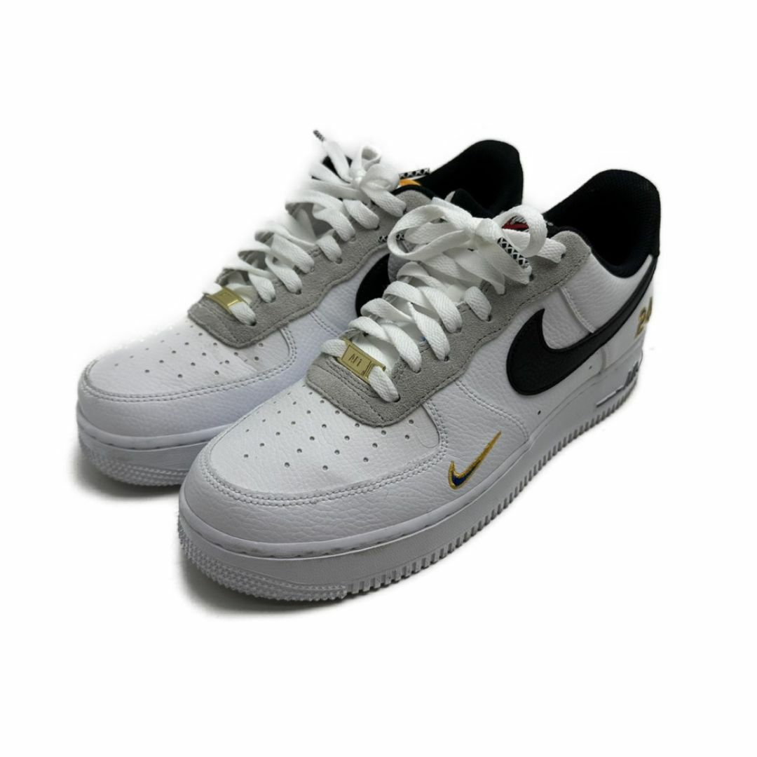 NIKE(ナイキ)のナイキ/NIKE/靴/スニーカー/AIR FORCE1 07 LV8 JR&SR/エアフォース1ローケングリフィージュニア/ホワイト×ブラック/白×黒/27cm/#9/DJ5192-100【SA7763】 メンズの靴/シューズ(スニーカー)の商品写真