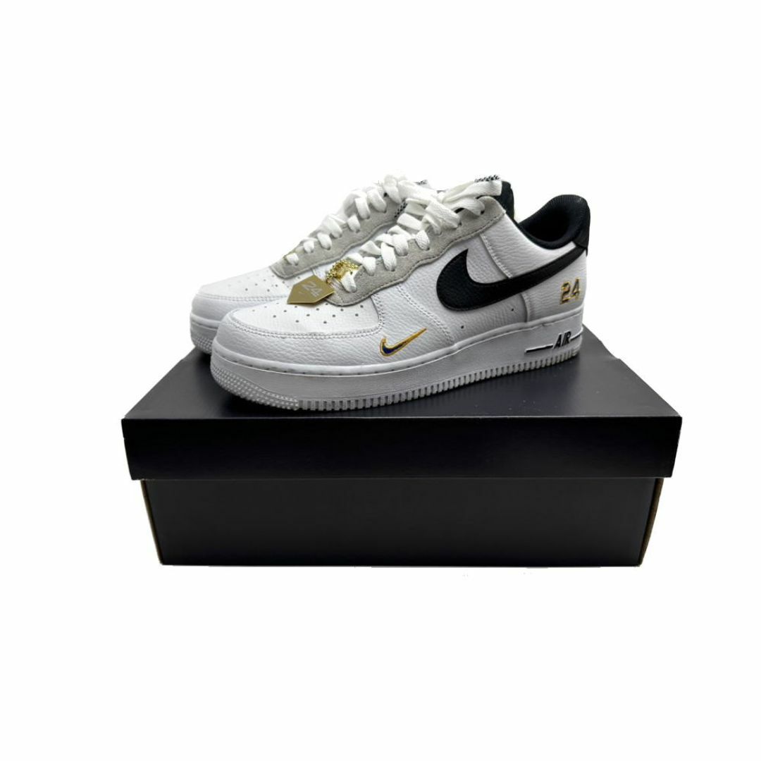 NIKE(ナイキ)のナイキ/NIKE/靴/スニーカー/AIR FORCE1 07 LV8 JR&SR/エアフォース1ローケングリフィージュニア/ホワイト×ブラック/白×黒/27cm/#9/DJ5192-100【SA7763】 メンズの靴/シューズ(スニーカー)の商品写真