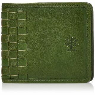 色: グリーン[ピークスピーク] 二つ折り財布 レザー財布(その他)