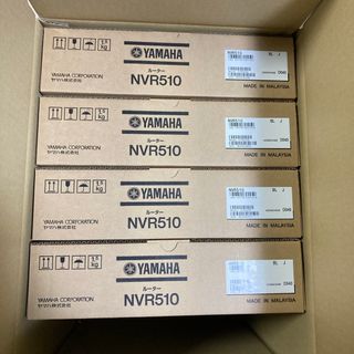 ヤマハ - YAMAHA NVR510✖️4台