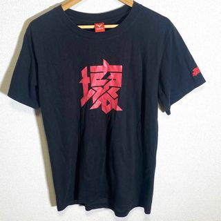 wmo ai tシャツ メンズ　ブラック　壊　アニメ(Tシャツ/カットソー(半袖/袖なし))