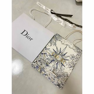 クリスチャンディオール(Christian Dior)のDiorショッパー2枚、リボン2本(ショップ袋)