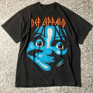 ヴィンテージ(VINTAGE)の【激レアスペシャル】デフレパード　両面プリント　バンT ハードロック©️1992(Tシャツ/カットソー(半袖/袖なし))