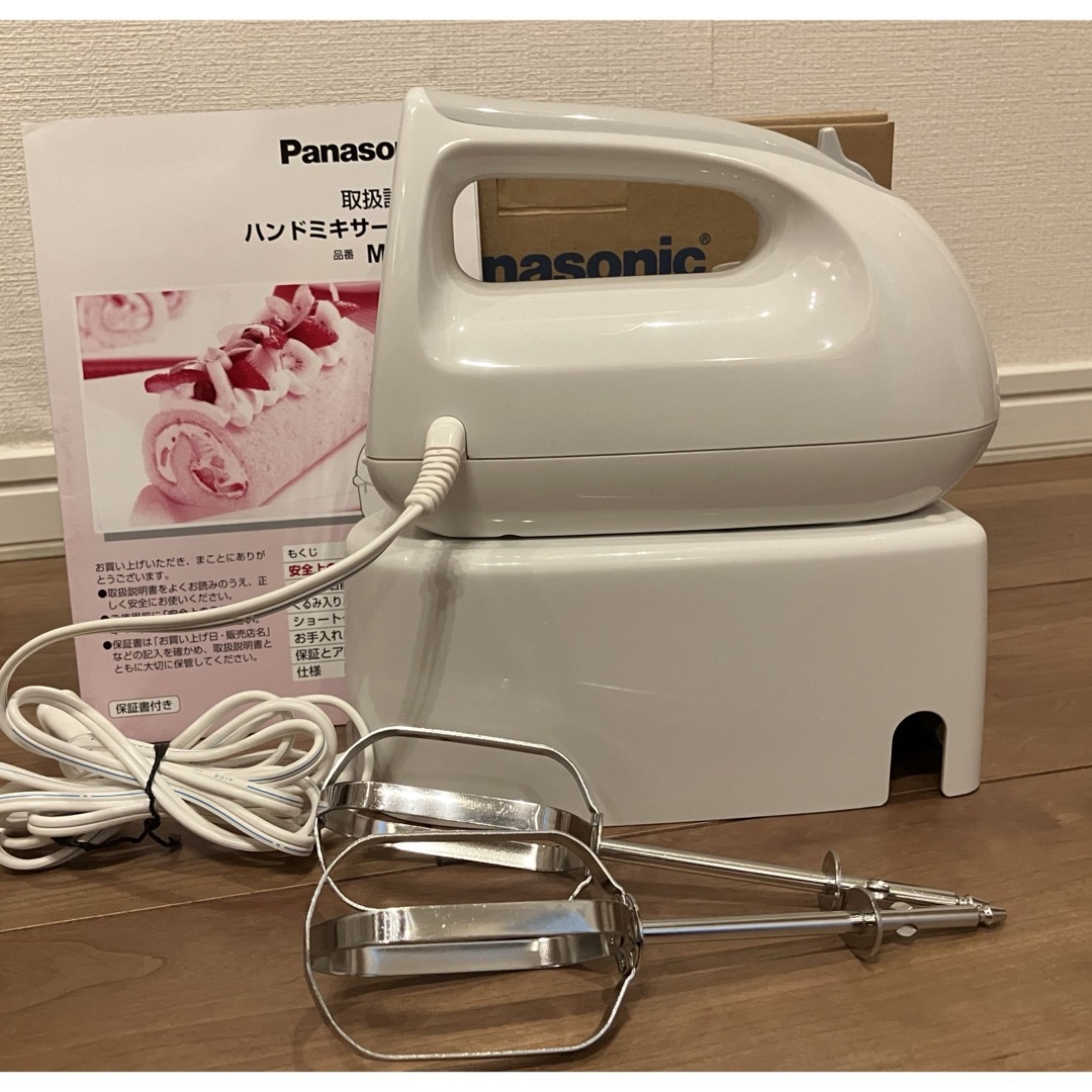National ハンドミキサー MK-H3-P ピンク (Panasonic National ハンドミキサー MK-H3-P ピンク (Panasonic
