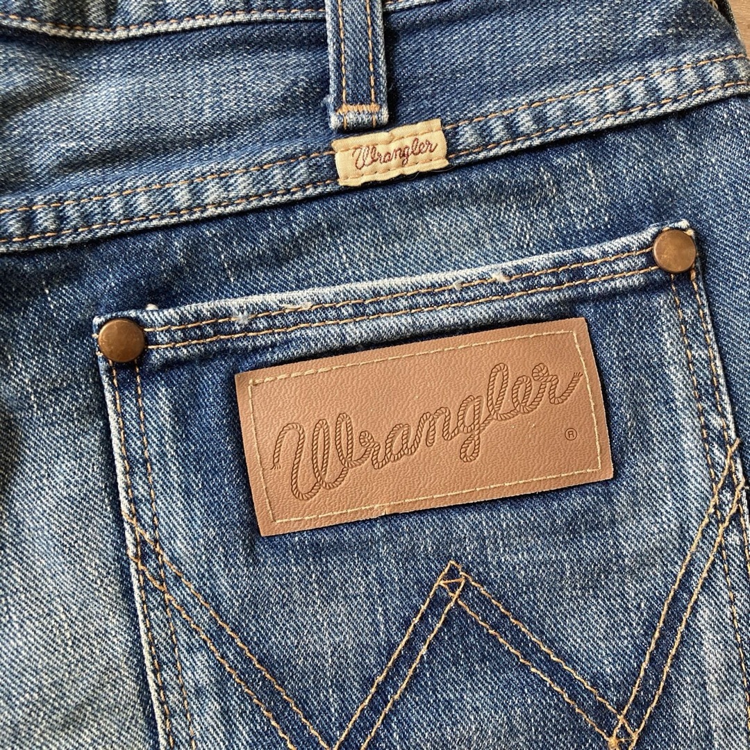 MILKFED.(ミルクフェド)のMILK FED.× Wrangler　カットオフデニムショートパンツ レディースのパンツ(ショートパンツ)の商品写真