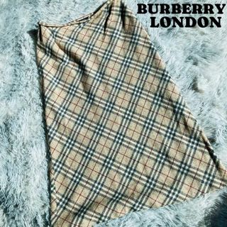 BURBERRY LONDON バーバリーロンドン ロング ウールスカート　XL(その他)