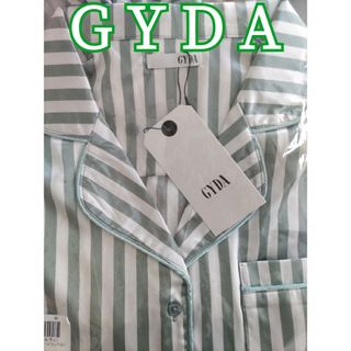 GYDA - 非売品 ジェイダ ストライプ サテン ルームウェア セット サイズM 未使用品