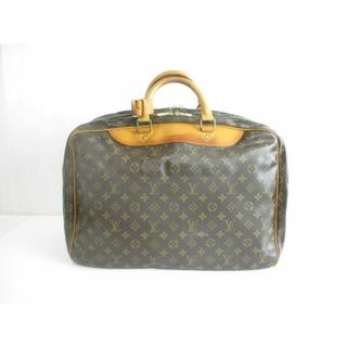  中古 ルイヴィトン LOUIS VUITTON モノグラム アリゼ24H　ハンドバッグ　ボストンバッグ　付属品:ポワニエ タグ V.I.1901 ブラウン レディース(ボストンバッグ)