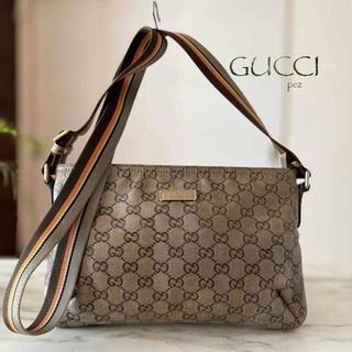 Gucci - 正規品 GUCCI グッチ レザーショルダーバッグ