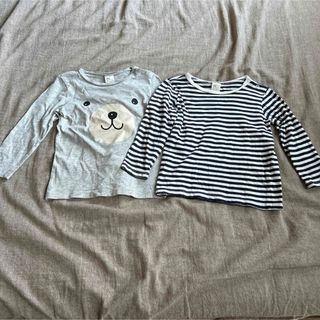 エイチアンドエム(H&M)のH&M エイチアンドエム ベビー ロンT 長袖Tシャツ カットソー 85(シャツ/カットソー)