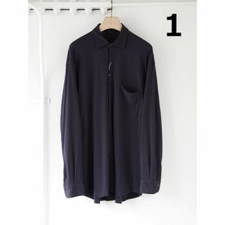 未使用 comoli 24SS ジャージ コモリシャツ 1