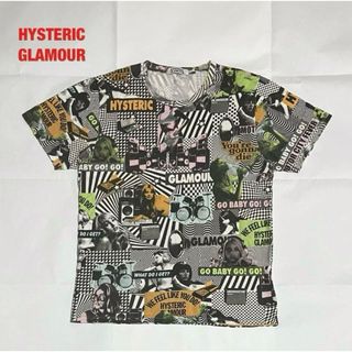 ヒステリックグラマー(HYSTERIC GLAMOUR)のHYSTERIC GLAMOUR　ヒステリックグラマー　総柄Tシャツ　ヒスガール(Tシャツ/カットソー(半袖/袖なし))