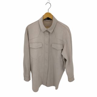 ザラ(ZARA)のZARA(ザラ) PUスウェード L/S Shirts レディース アウター(その他)