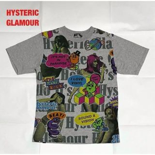 ヒステリックグラマー(HYSTERIC GLAMOUR)のHYSTERIC GLAMOUR　ヒステリックグラマー　切替Tシャツ　ヒスガール(Tシャツ/カットソー(半袖/袖なし))