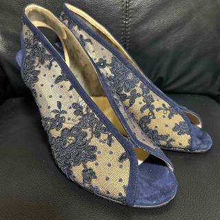 ジミーチュウ(JIMMY CHOO)のジミーチュウ オープントゥパンプス(ハイヒール/パンプス)