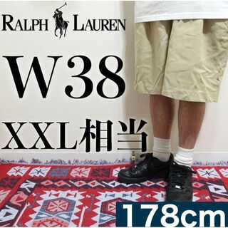 Ralph Lauren - 【美品】POLO Ralph Lauren ハーフパンツ W38 旧タグ チノ