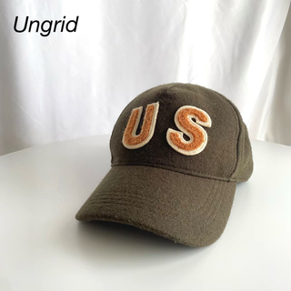 Ungrid - Ungrid アングリッド　ロゴ　キャップ　送料無料