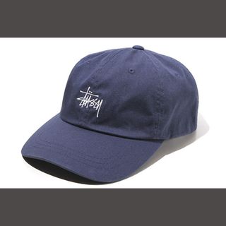 ステューシー(STUSSY)のステューシー Stock Low Pro Cap コットン キャップ ネイビー(その他)