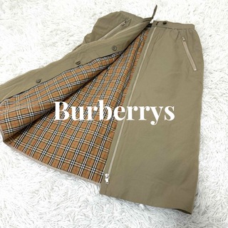 バーバリー(BURBERRY)のBurberrys バーバリーズ　スカート　ひざ丈　ノバチェック　ライナー付き(ひざ丈スカート)