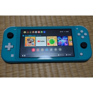 ニンテンドースイッチ(Nintendo Switch)の任天堂Switchライト ターコイズ(家庭用ゲームソフト)