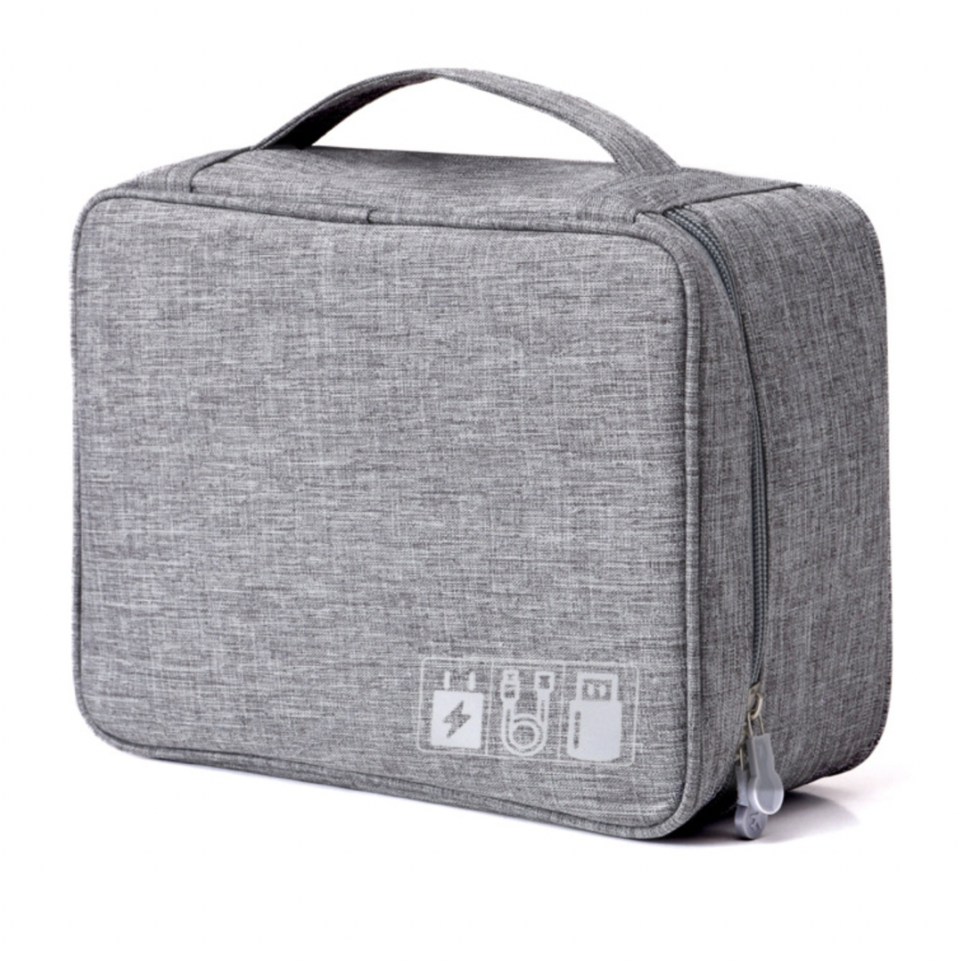♡新品・未使用♡ 多機能 コンパートメント オーガナイザー  レッド メンズのバッグ(トラベルバッグ/スーツケース)の商品写真