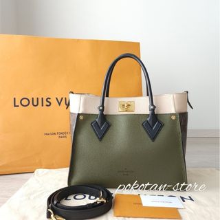 LOUIS VUITTON - 美品【ルイヴィトン】モノグラム　オンマイサイド　MM　2way　トートバッグ