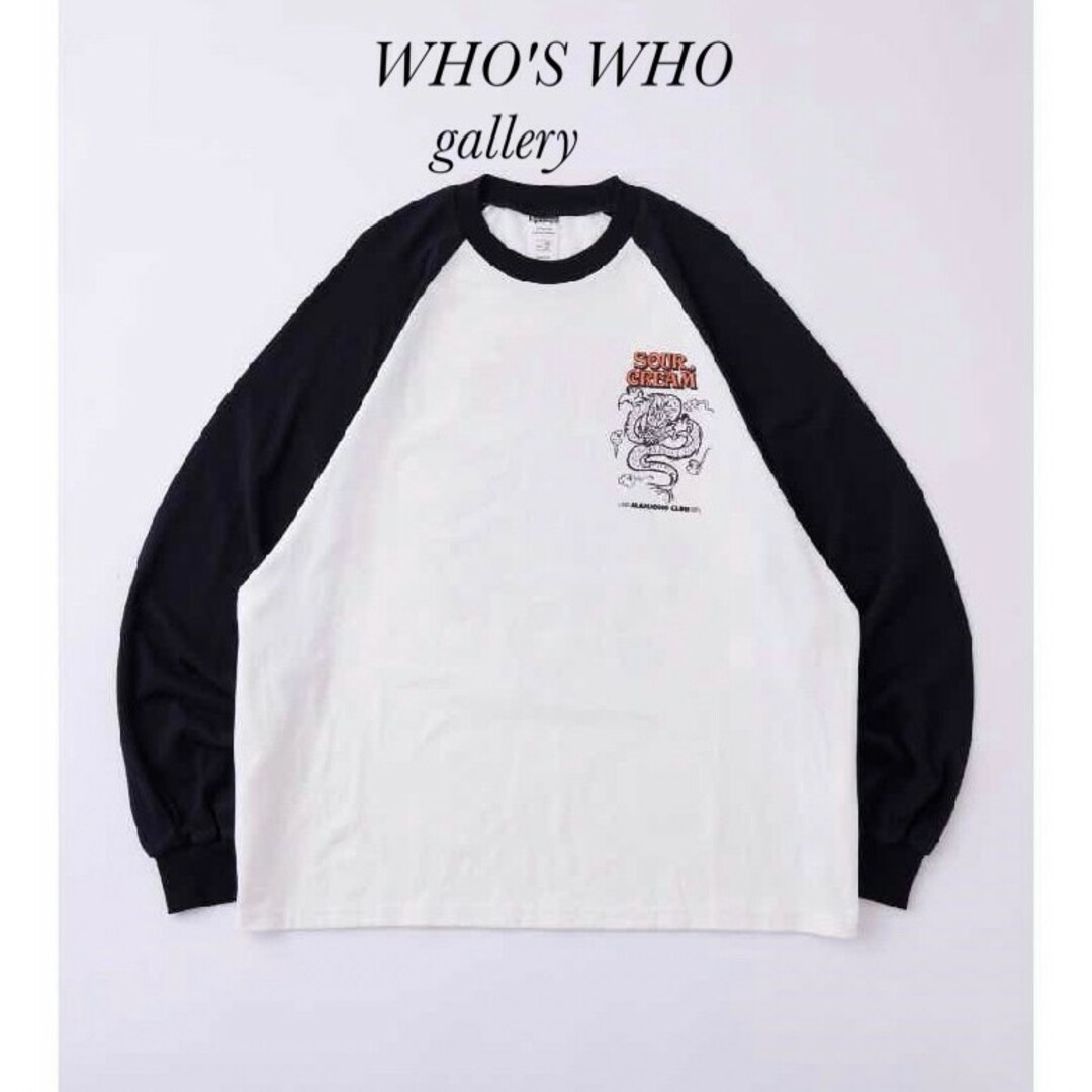 WHO'S WHO gallery(フーズフーギャラリー)の新品WHO'S WHO gallery SourcreamドラゴンラグランロンT レディースのトップス(Tシャツ(長袖/七分))の商品写真