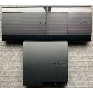 プレイステーション3(PlayStation3)の訳ありジャンク PS3 本体のみ 3台(家庭用ゲーム機本体)