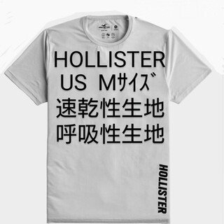Hollister - Hollister 即乾性 Tシャツ 新品  メンズ  ホリスター