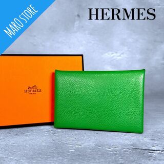 Hermes - 【美品】HERMES ガルヴィ トリヨンクレマンス カードケース パスケース