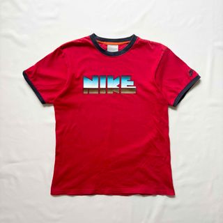 ナイキ(NIKE)のNIKE ゴツナイキ リンガーTEE Tシャツ(Tシャツ(半袖/袖なし))