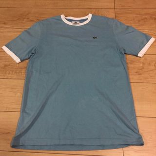 LACOSTE - ラコステ　LACOSTE Tシャツ　水色　Mサイズ