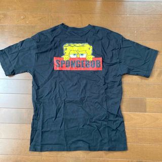 アベイル(Avail)のスポンジボブ　Tシャツ　レディース　M しまむら　アベイル(Tシャツ(半袖/袖なし))