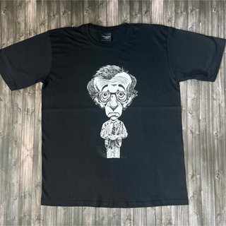 ウディアレン WoodyAllen 映画監督 Tシャツ 新品未使用品(Tシャツ/カットソー(半袖/袖なし))