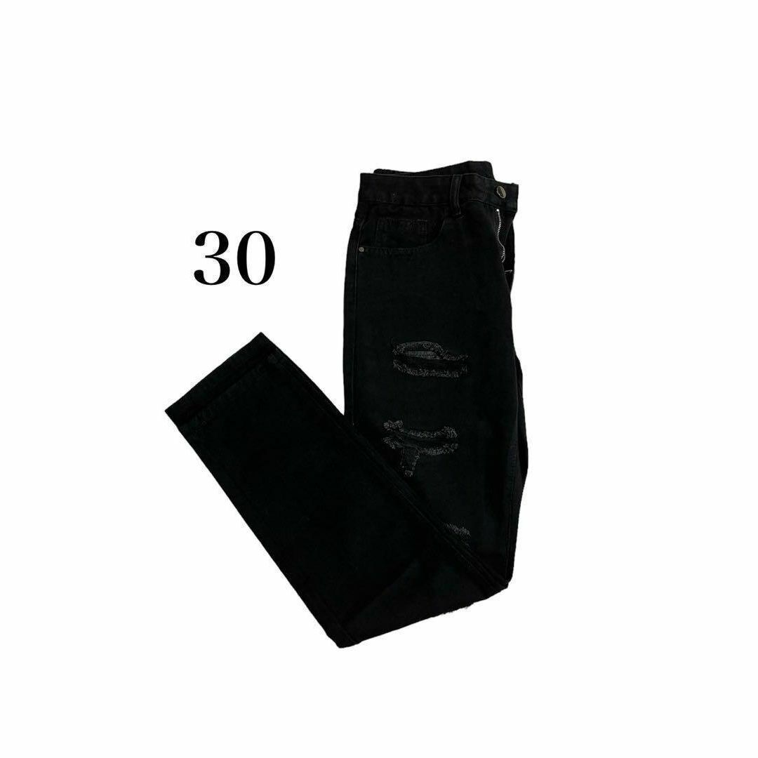 ①30サイズ　UK drill us　ダメージジーンズ HIPHOP メンズのパンツ(デニム/ジーンズ)の商品写真