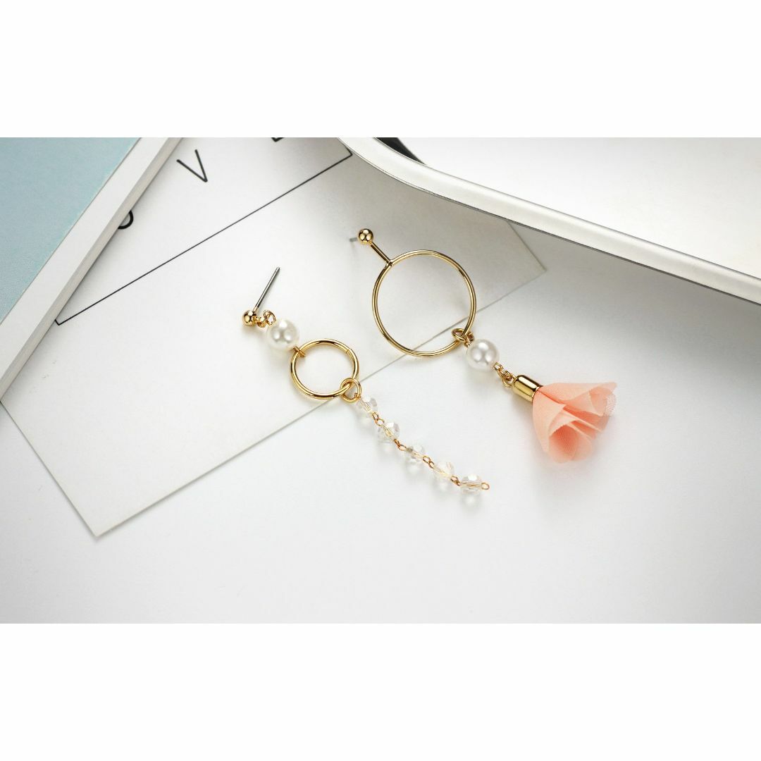 （ネオグロリー）Neoglory Jewelry ピンク バラ 薔薇 フラワー  レディースのアクセサリー(その他)の商品写真