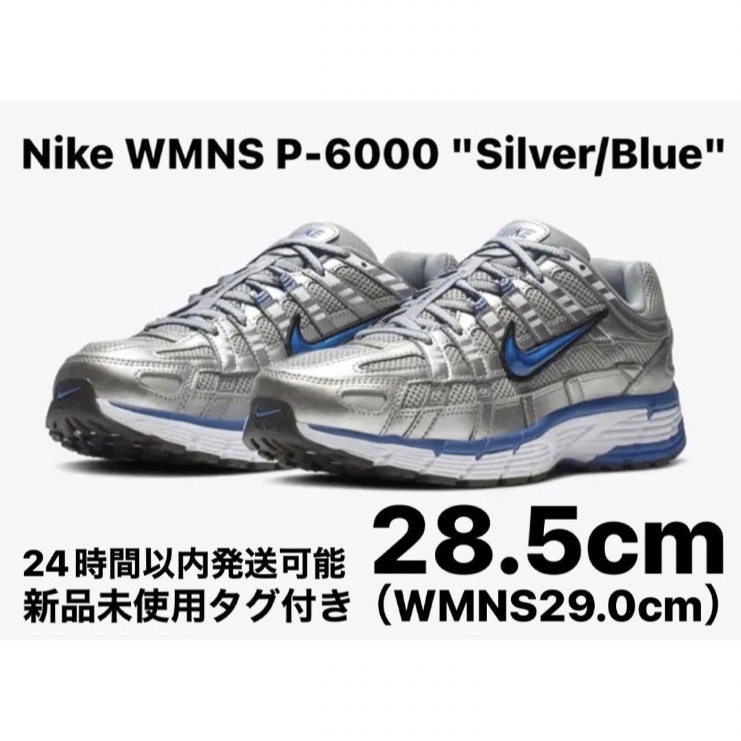 NIKE(ナイキ)のNike WMNS P-6000 "Silver/Blue" 28.5cm メンズの靴/シューズ(スニーカー)の商品写真