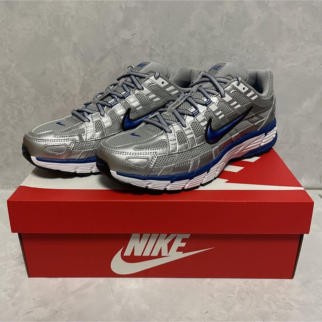 NIKE(ナイキ)のNike WMNS P-6000 "Silver/Blue" 28.5cm メンズの靴/シューズ(スニーカー)の商品写真