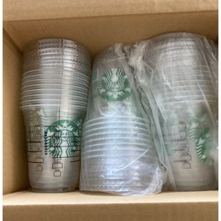 Starbucks Coffee - スターバックス　プラカップ24個(フタ有)