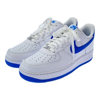 ナイキ(NIKE)のNIKE ナイキ AIR FORCE 1 07 FJ4146-103 WHITE/PHOTO BLUE-WHITE エアフォース 1 07 スニーカー シューズ 美品 タグ付き(スニーカー)