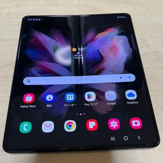 サムスン(SAMSUNG)のGalaxy Z Fold3 ファントムブラック 256 GB docomo(スマートフォン本体)