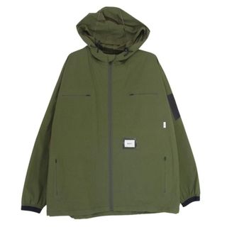 WTAPS ダブルタップス ジャケット 19SS  191OJOKD-JKM01 x OAKLEY KEYS JACKET POLY RIPSTOP オークリー キーズ ジャケット リップストップ ダークブラッシュ グリーン系 XS USEU XS  JPN S【中古】