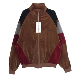 ワコマリア(WACKO MARIA)のWACKO MARIA ワコマリア ジャケット 23AW 23FW-WMO-TJ06 VELVETEEN TRACK JACKET ベルベット トラック ジャケット ブラウン系 S【極上美品】【中古】(その他)